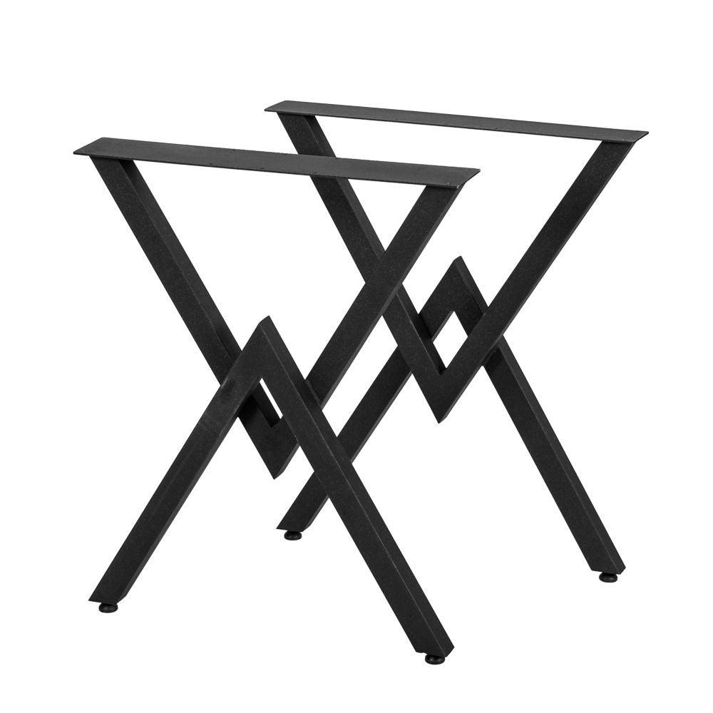 Ніжка з металу без декору тип A.