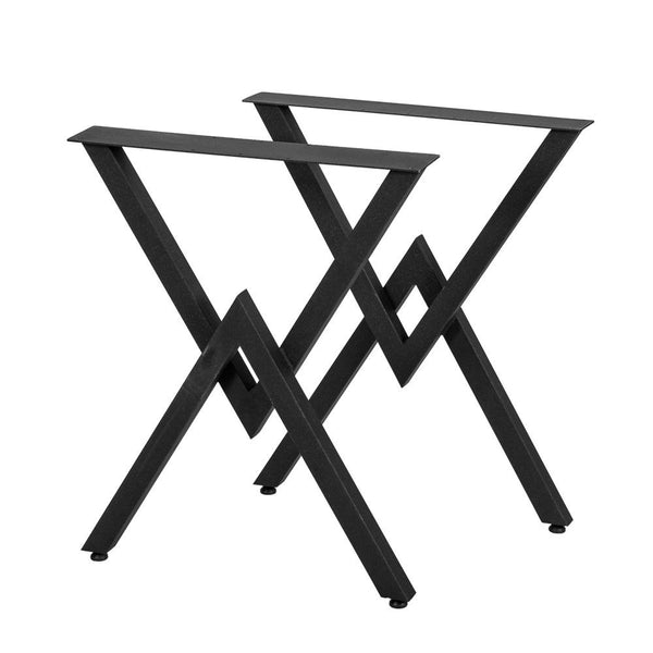 Ніжка з металу без декору тип A.