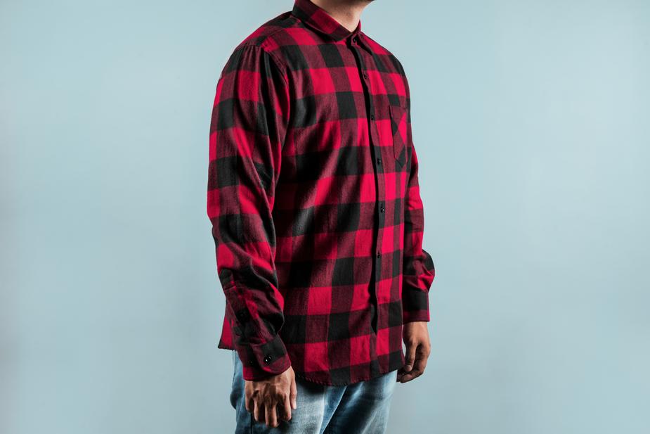 Checkered Red Shirt